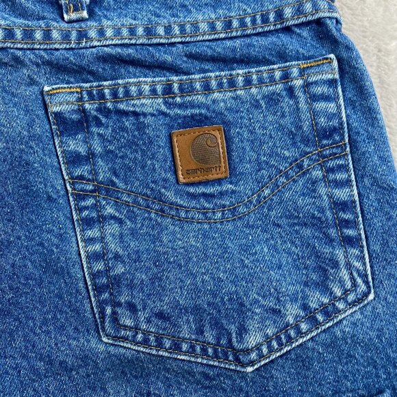 Carhartt Mens Jeans Size 46x26 measured 100% Cotton Straight Leg - Picture 6 of 8